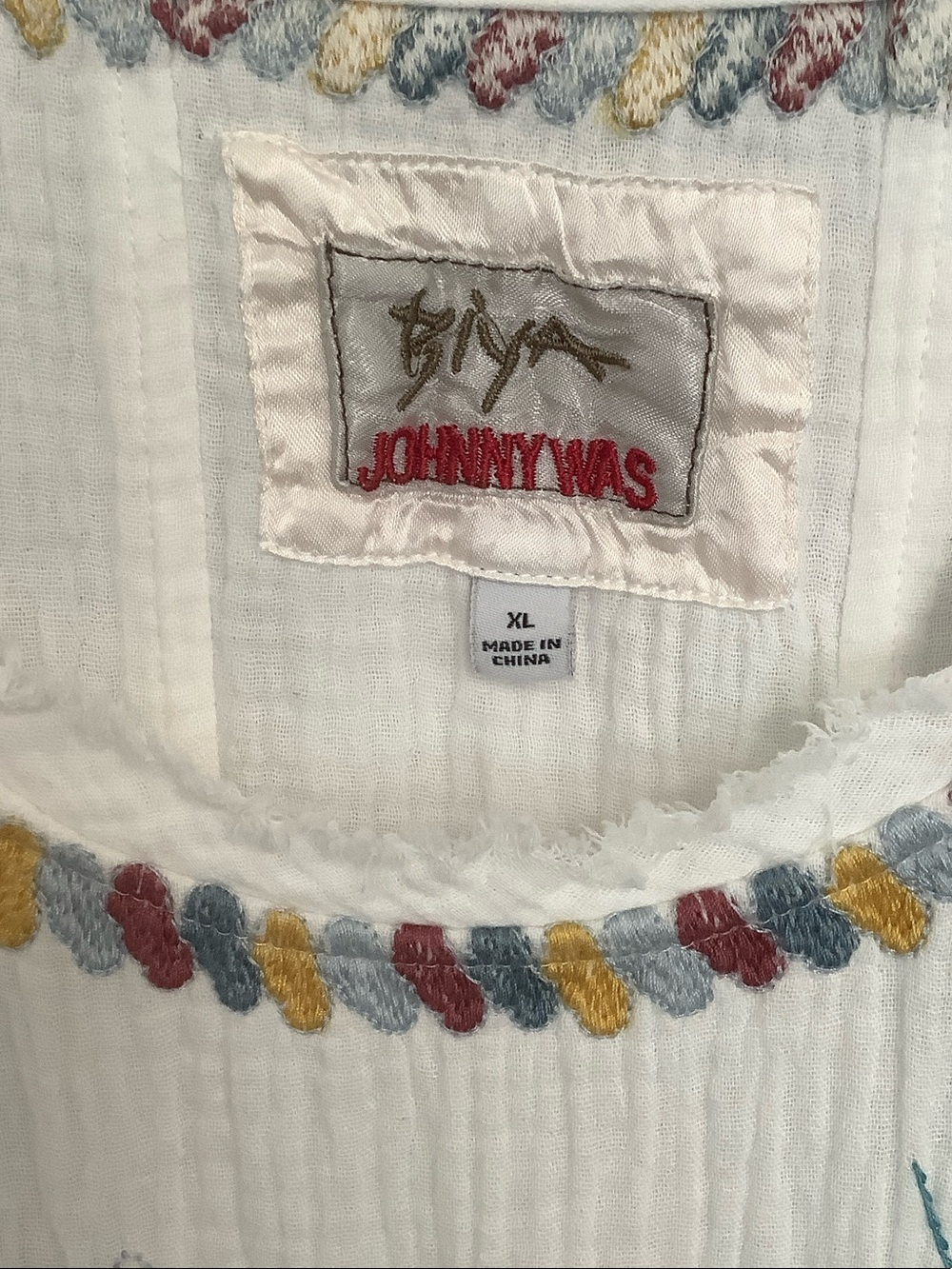 Johnny Was Spiridon Gauze Dress - Picture 2 of 7